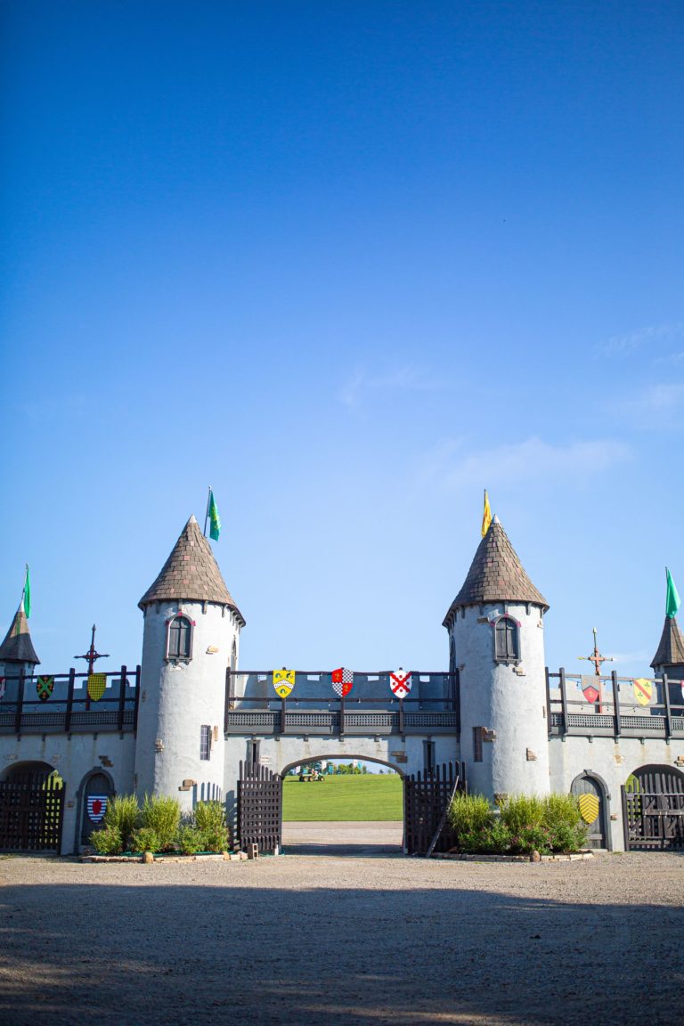 Throw wide the gates! Our massive gate welcomes you to pass through and experience a full day of 16th Century fun.